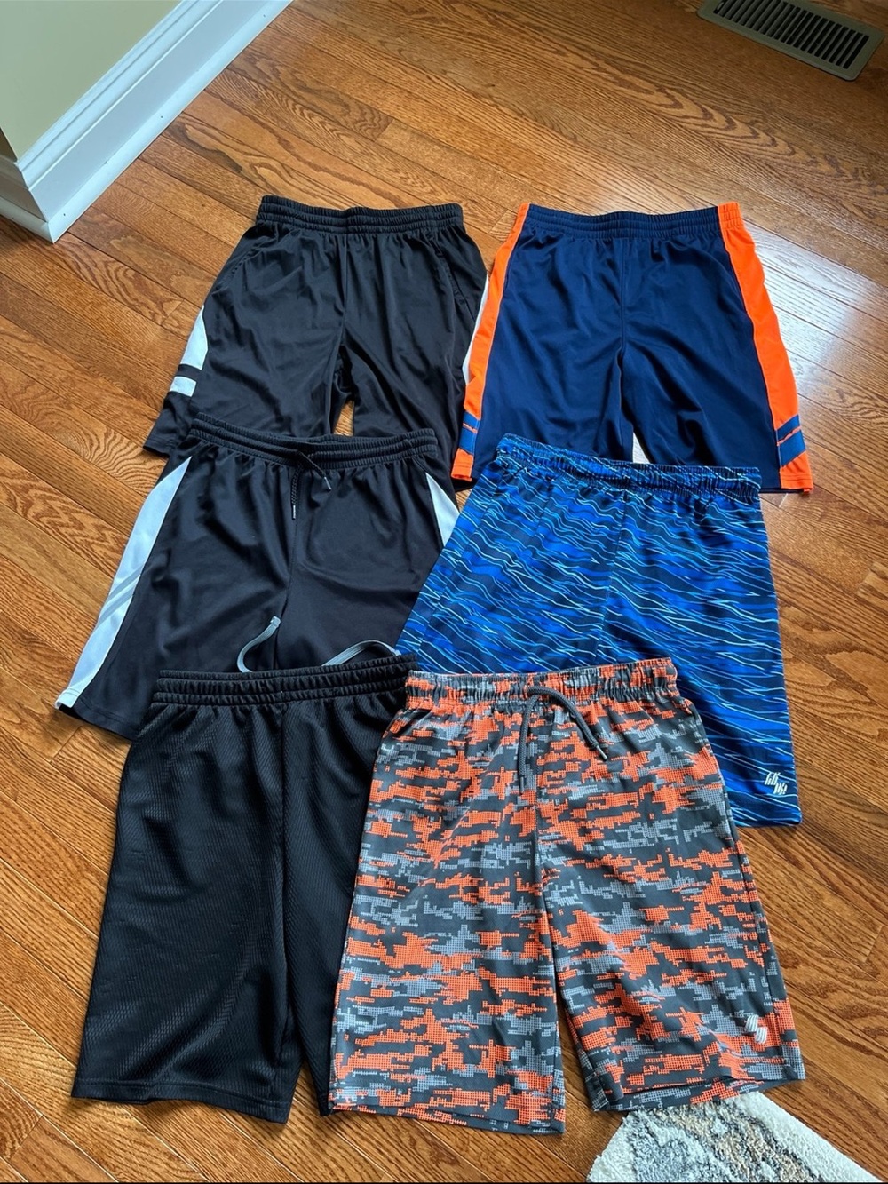 Six pairs of boys’ shorts size 14